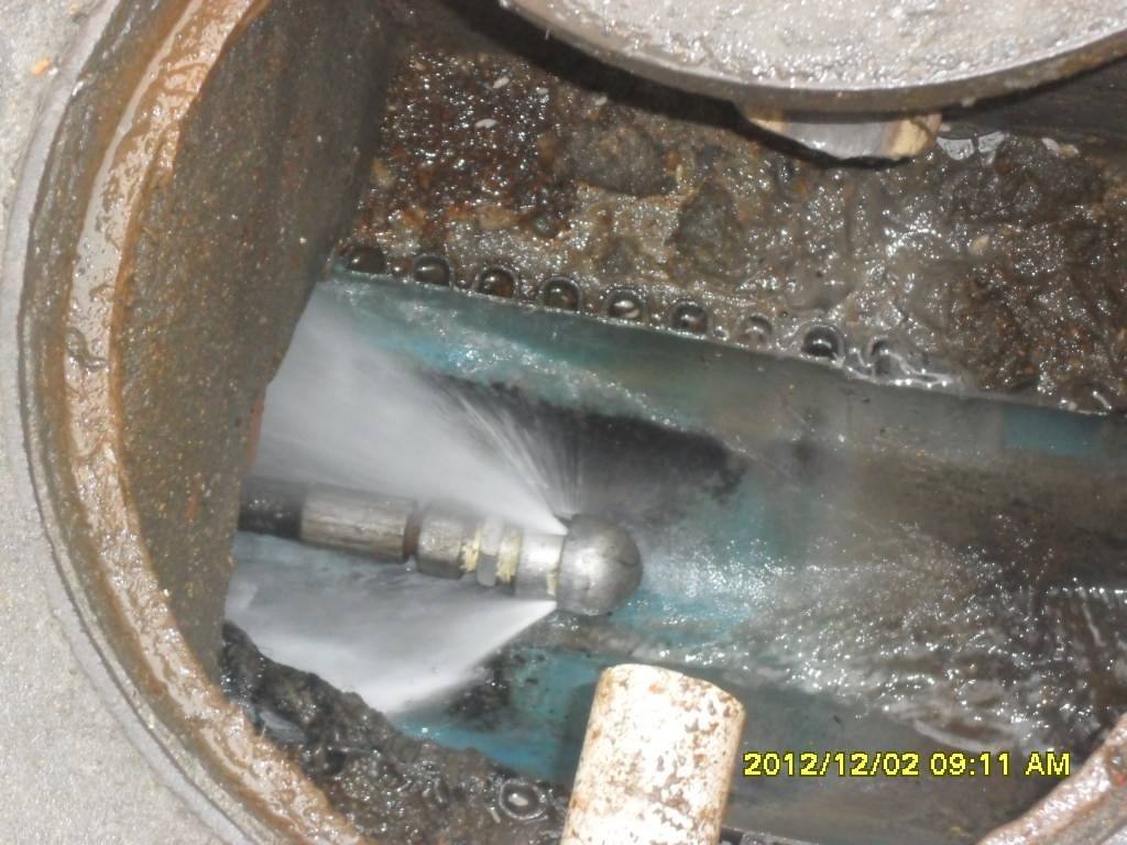 华池污水管道高压清洗